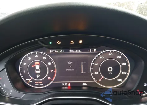 2018 Audi A4 2.0T Premium/2.0T Tech Premium from USA, damaged, VIN WAUENAF45JA012919